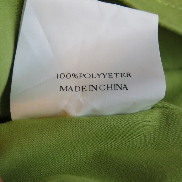 Y2k Cider Lime Green & Brown Colorblock Patchwork Skirt Set Medium Cute - Picture 8 of 9